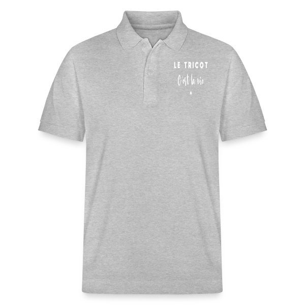 Le Tricot C'est la Vie sur Polo PREPSTER bio Stanley/Stella Unisexe