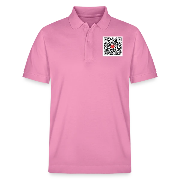 QR Code Mignon sur Polo PREPSTER bio Stanley/Stella Unisexe