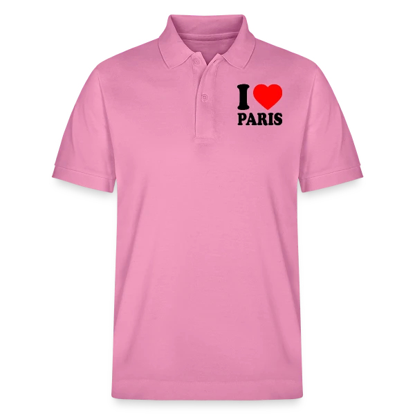 J'aime Paris Classique sur Polo PREPSTER bio Stanley/Stella Unisexe