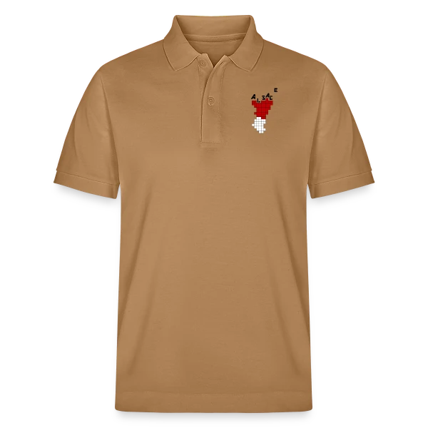 Alsace Pixel Art - Humour Rétrogaming sur Polo PREPSTER bio Stanley/Stella Unisexe