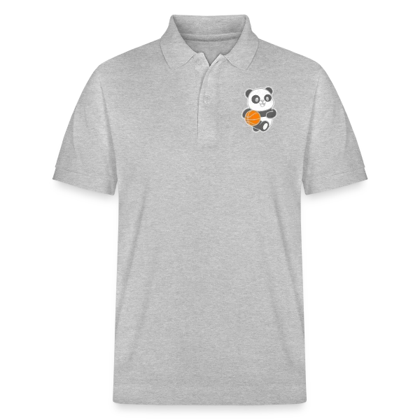 Panda Basketteur sur Polo PREPSTER bio Stanley/Stella Unisexe