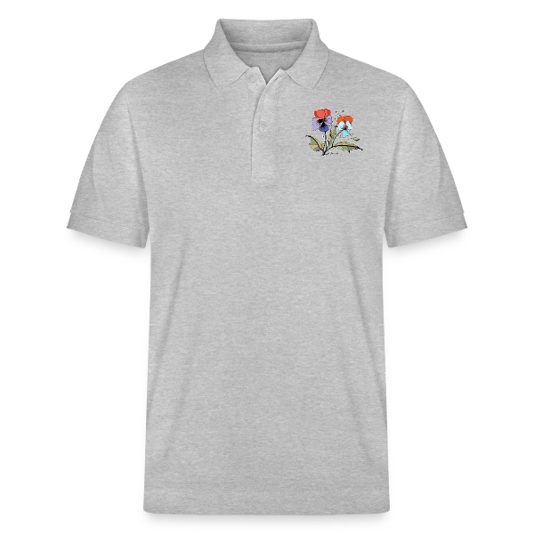 Éclat Floral sur Polo PREPSTER bio Stanley/Stella Unisexe