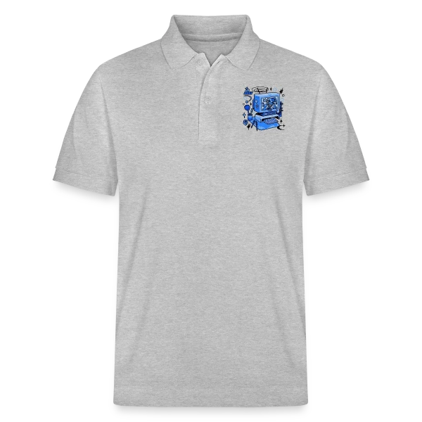 Ordinateur Rétro "I'm Busy" sur Polo PREPSTER bio Stanley/Stella Unisexe