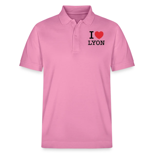 J'aime Lyon Classique sur Polo PREPSTER bio Stanley/Stella Unisexe