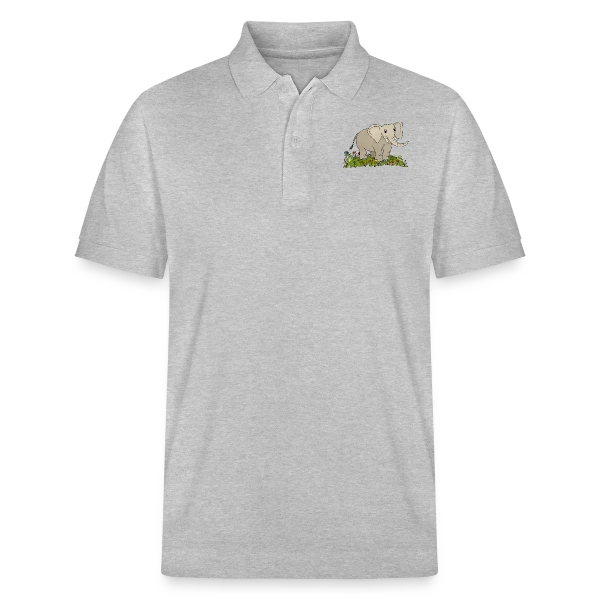 L'Éléphant Majestueux sur Polo PREPSTER bio Stanley/Stella Unisexe