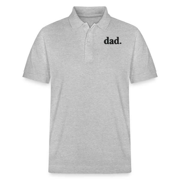 Brodé 'Dad' - Style Élégant et Minimaliste sur Polo PREPSTER bio Stanley/Stella Unisexe