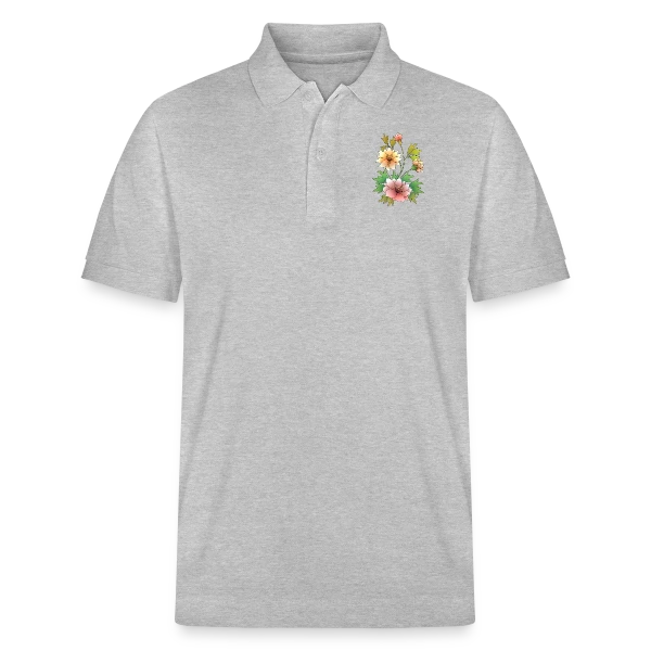 Éclat Floral sur Polo PREPSTER bio Stanley/Stella Unisexe