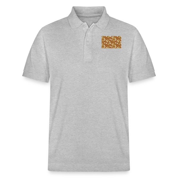 Fleurs Rétro Années 70 sur Polo PREPSTER bio Stanley/Stella Unisexe