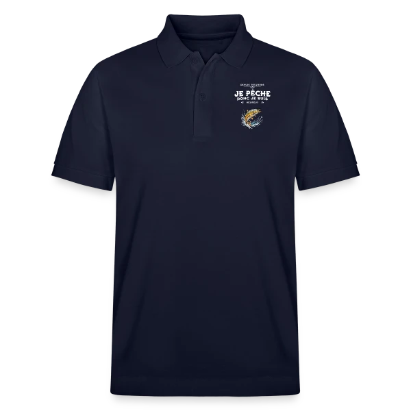 Pêche & Bonheur : Le T-shirt Coloré sur Polo PREPSTER bio Stanley/Stella Unisexe