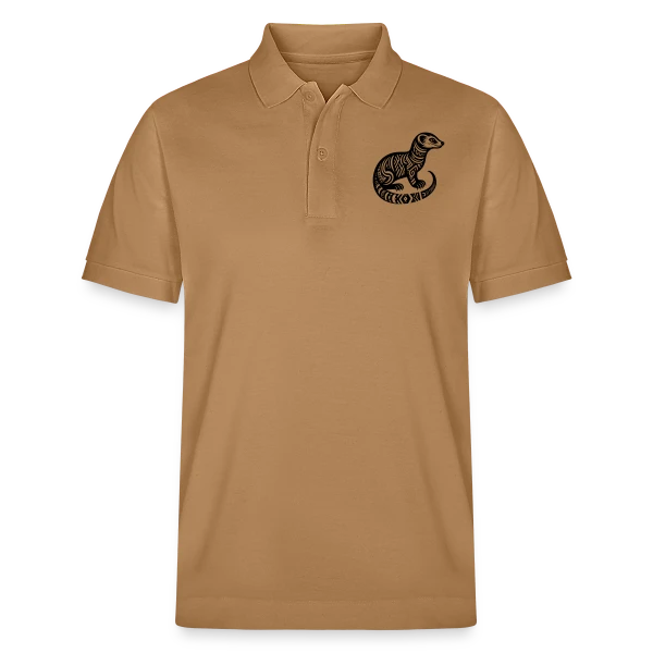 Mangouste Tribale : Esprit Sauvage sur Polo PREPSTER bio Stanley/Stella Unisexe