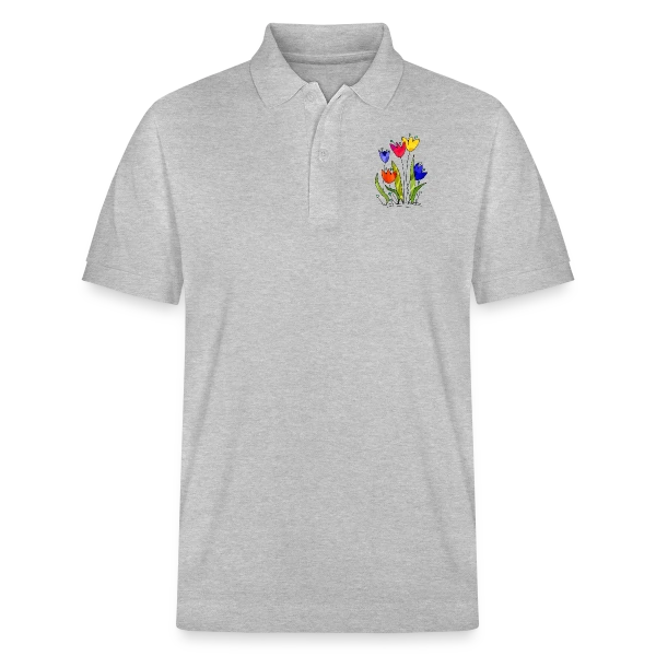 Bouquet de Fleurs sur Polo PREPSTER bio Stanley/Stella Unisexe