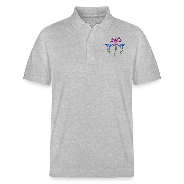 Éclat Floral sur Polo PREPSTER bio Stanley/Stella Unisexe