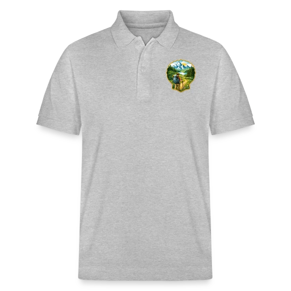 Chemin de Compostelle - L'Esprit Pèlerin sur Polo PREPSTER bio Stanley/Stella Unisexe