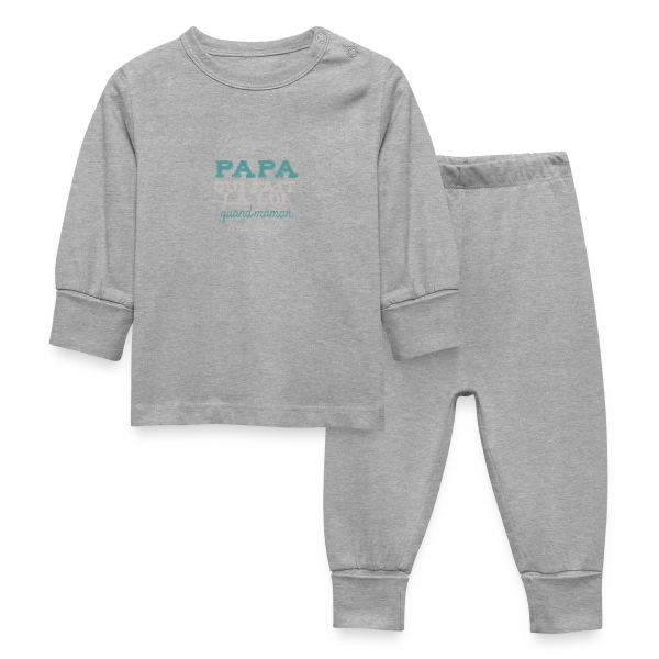 Papa fait la loi sur Pyjama Bébé