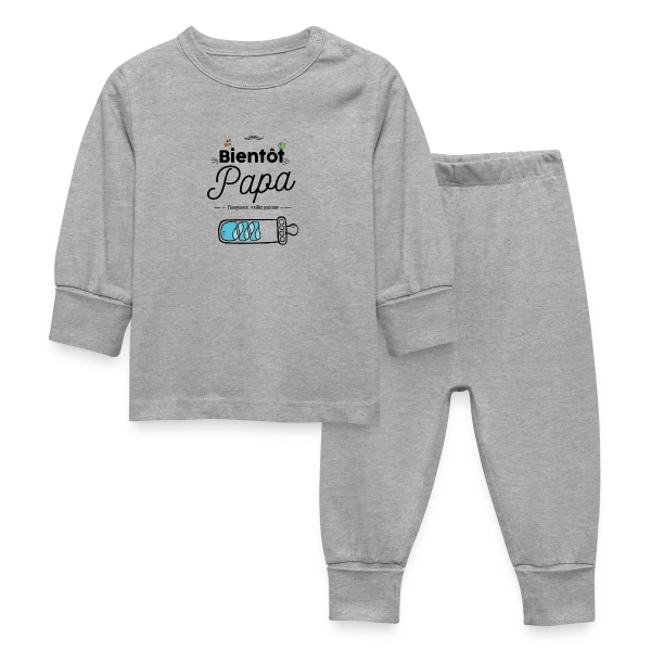 Bientôt Papa : Humour et Annonce Naissance sur Pyjama Bébé