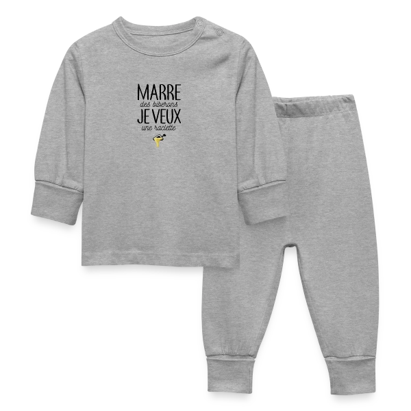 Bébé Gourmand : Marre des Biberons, Je Veux une Raclette ! sur Pyjama Bébé