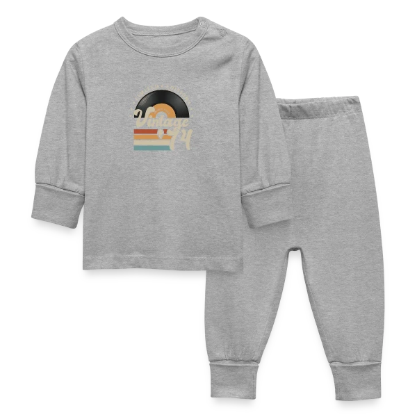 Vinyle Vintage 1974 – Anniversaire 49 ans sur Pyjama Bébé