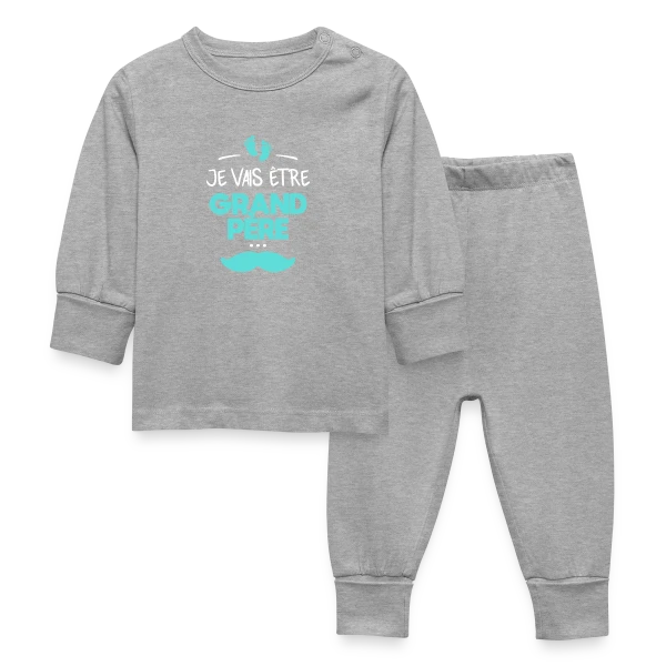 'Je Vais Être Grand-Père' - Annonce Fierté Bébé sur Pyjama Bébé