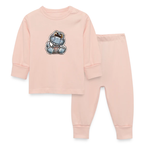 P'tit Dino Mignon sur Pyjama Bébé