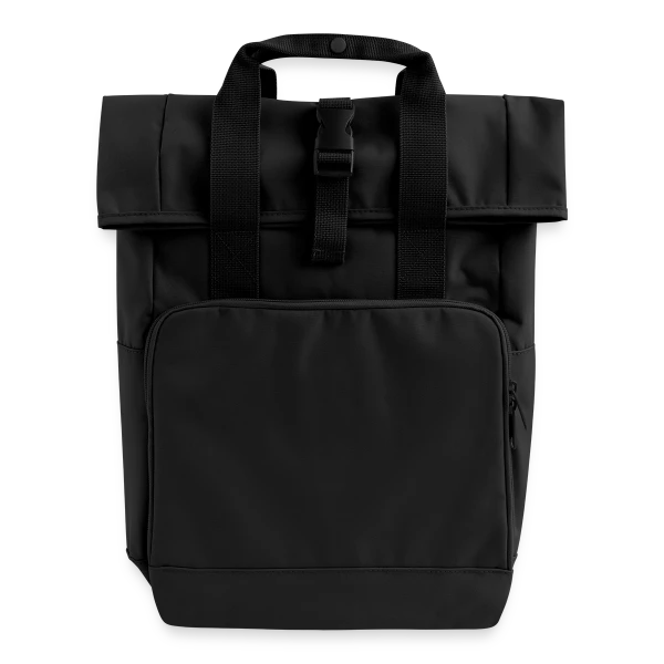 Maquette de Sac à dos Roll Top à deux anses à personnaliser