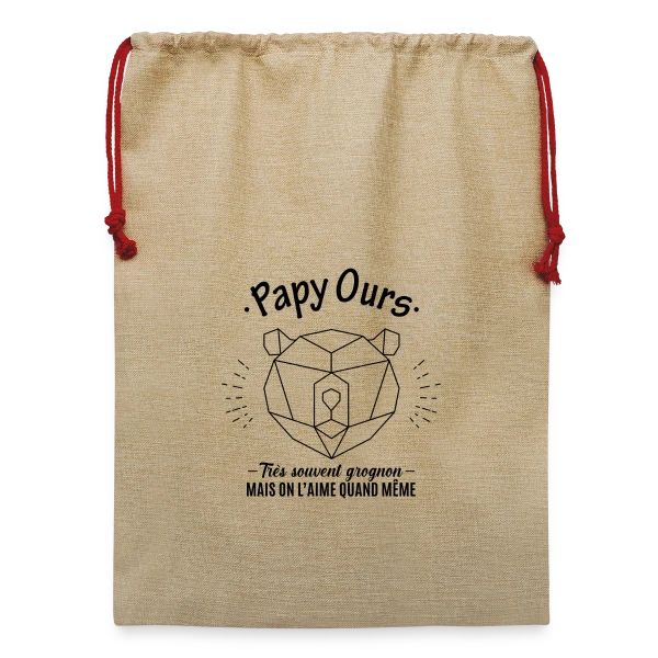 Maquette de Papy Ours Grognon, Adoré Malgré Tout à personnaliser