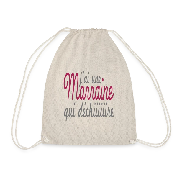 Marraine qui déchire sur Sac de sport léger