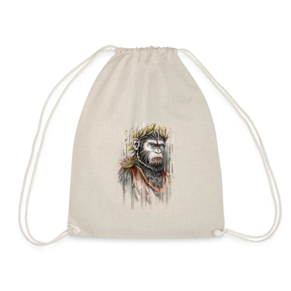 César l'Empereur Singe sur Sac de sport léger