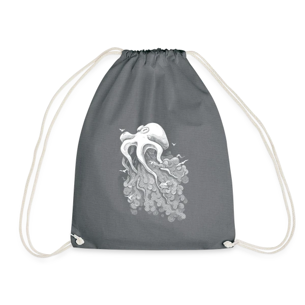 Pieuvre des Nuages sur Sac de sport léger