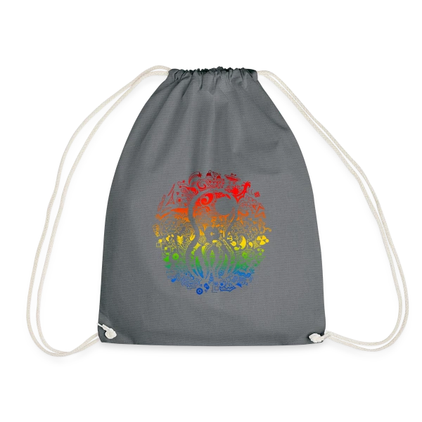 Poulpe Psychédélique sur Sac de sport léger