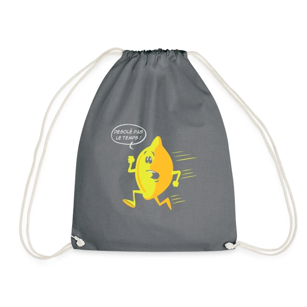 Citron Pressé : Fraîcheur et Vitamine C sur Sac de sport léger