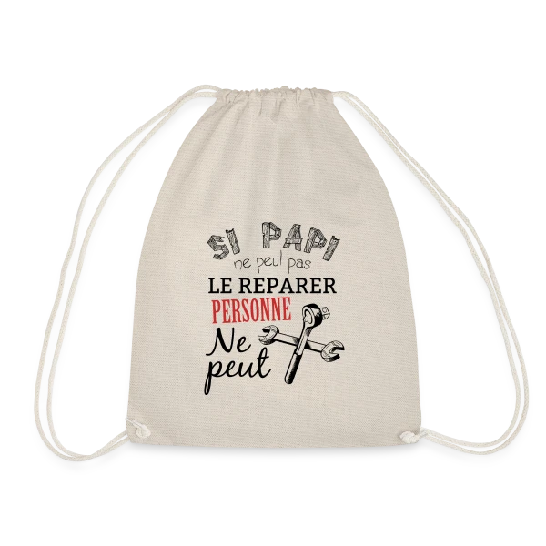 Papi Bricoleur - L'Expert des Réparations sur Sac de sport léger