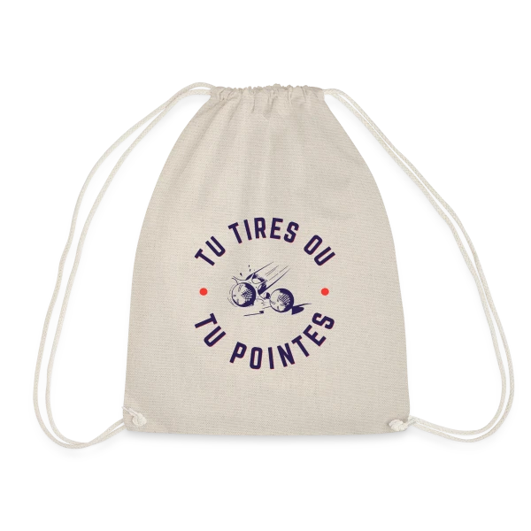 Pétanque: Tu Tires ou Tu Pointes? sur Sac de sport léger