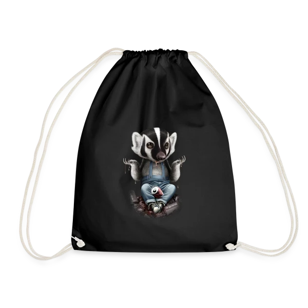 Je m'en fiche, Blaireau Rusé sur Sac de sport léger
