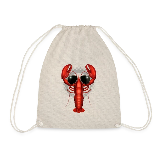 Homard Stylé sur Sac de sport léger