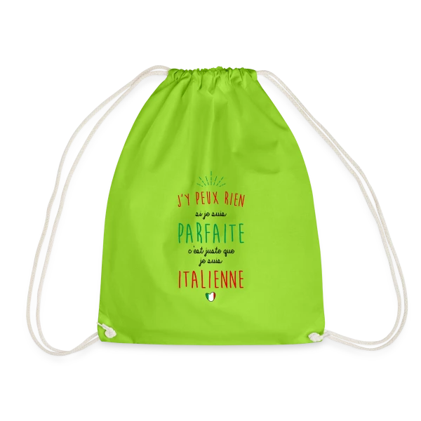 Fierté Italienne sur Sac de sport léger