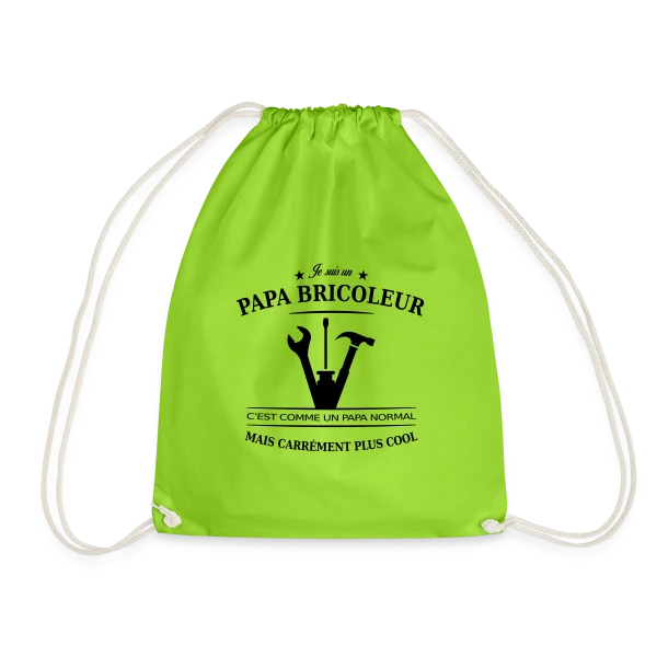 Papa Bricoleur: Le Roi du Bricolage sur Sac de sport léger
