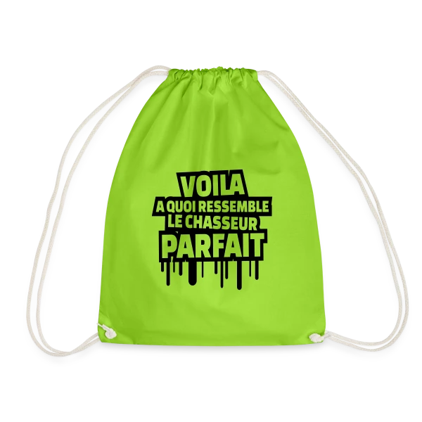 Le Chasseur Parfait : Humour Nature sur Sac de sport léger