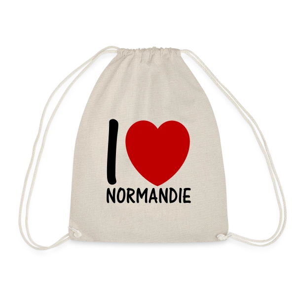 J'aime la Normandie sur Sac de sport léger