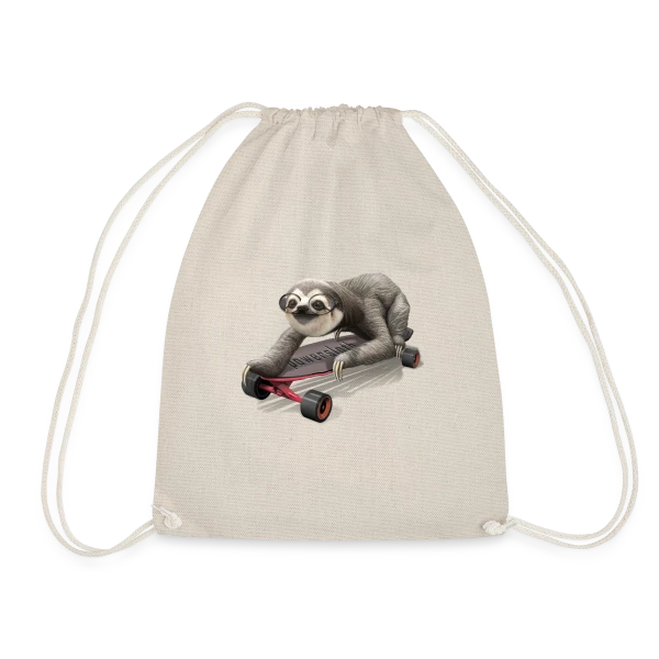 Paresseux Skateur Stylé sur Sac de sport léger