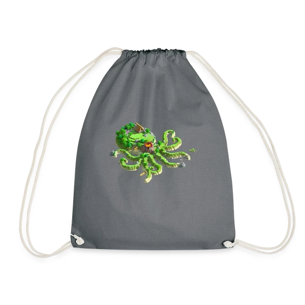 OctoCraft - L'île aux pieuvres sur Sac de sport léger