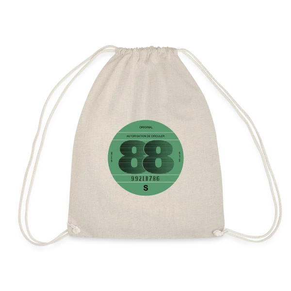 "France 1988" | Automobile Rétro Vintage sur Sac de sport léger