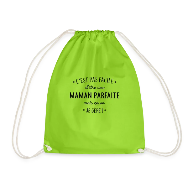 Maman Parfaite : Le défi quotidien que je relève ! sur Sac de sport léger