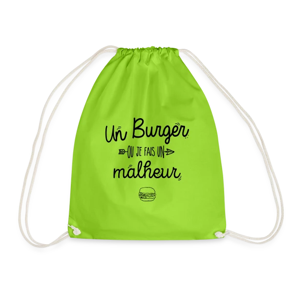 L'Empereur du Burger sur Sac de sport léger