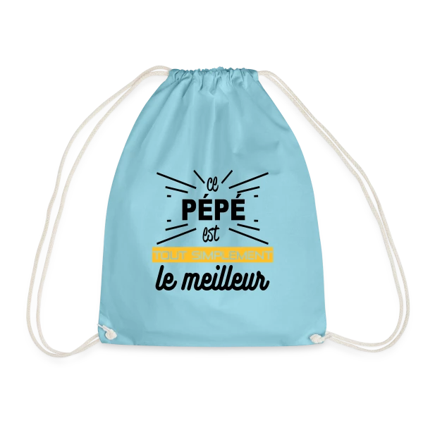 Pépé : Simplement le Meilleur sur Sac de sport léger