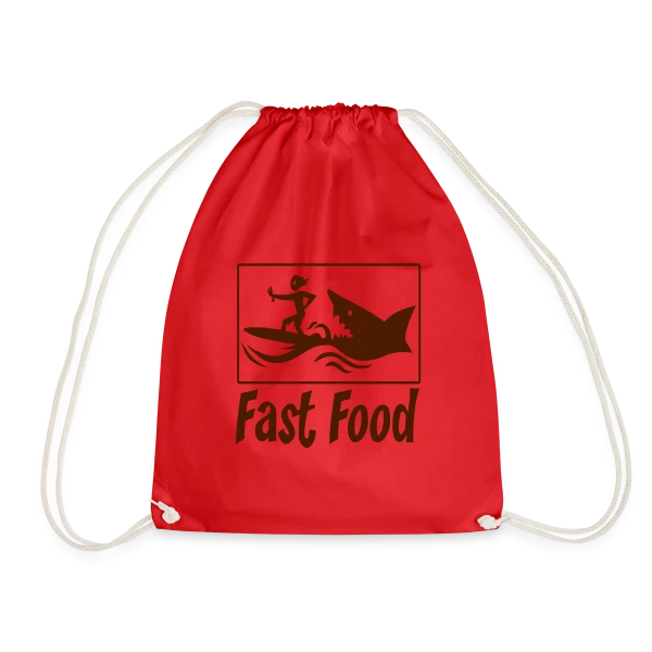 Fast Food : Le Plaisir de la Malbouffe Stylée sur Sac de sport léger