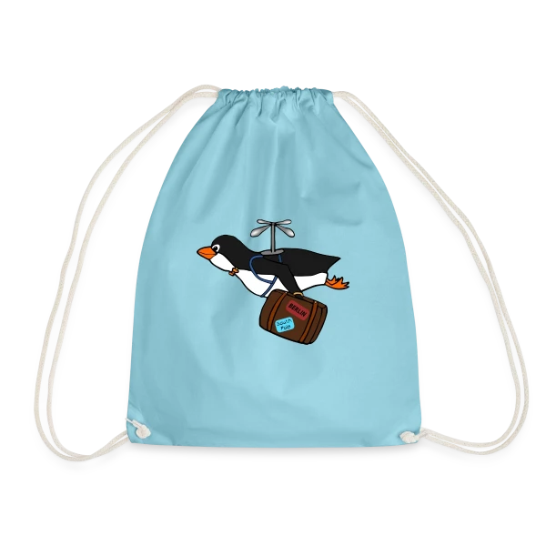 Pingouin Voyageur Hilarant sur Sac de sport léger