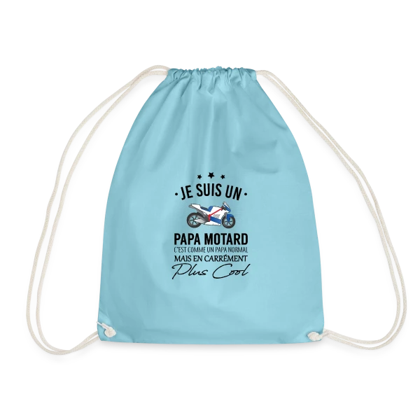 Super Papa Motard sur Sac de sport léger