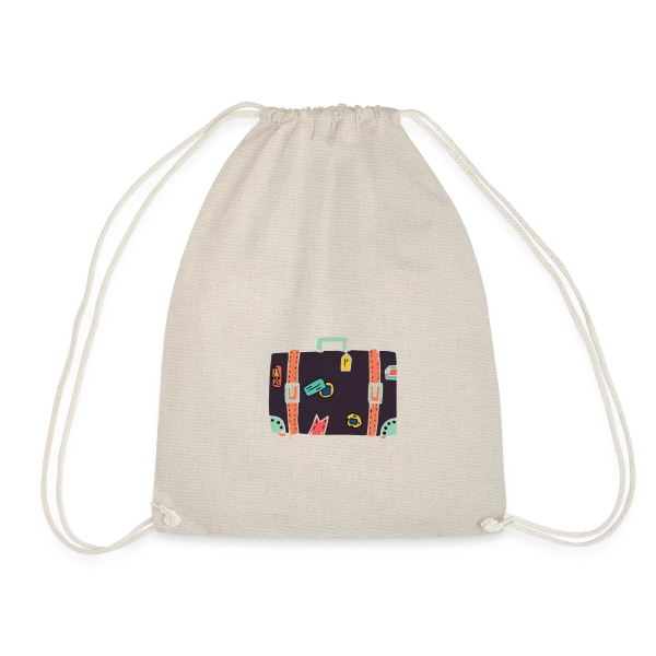 Valise Vintage Autocollants sur Sac de sport léger