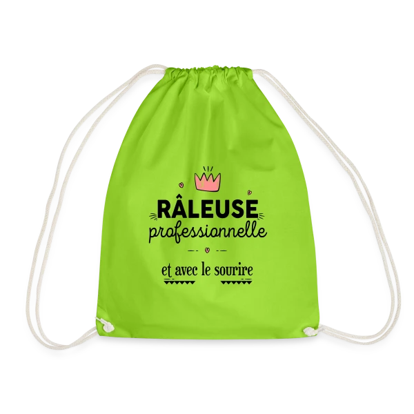 Râleuse Professionnelle sur Sac de sport léger