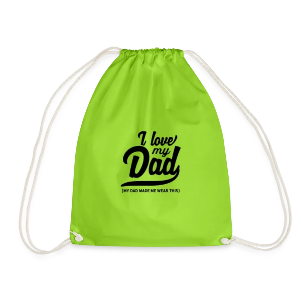 Fête des Pères Originale - Amour pour l'Homme de votre Vie sur Sac de sport léger